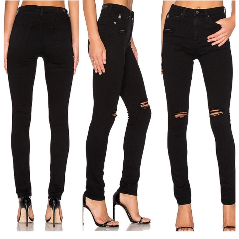 AG The Sophia Jean in Black - Size 27